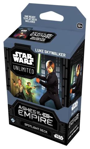 SWU CCG: Ashes of the Empire - Luke Skywalker Spotlight Deck SWU CCG: Ashes of the Empire - Luke Skywalker Spotlight Deck