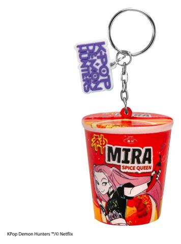 Mira Spice Queen Noodles Squishy Keychain
