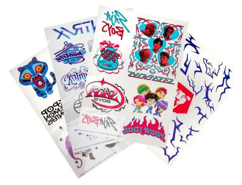 Kpop Demon Hunters Temporary Tattoos