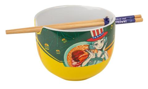 Zoey Hamburger Ramen Bowl Set