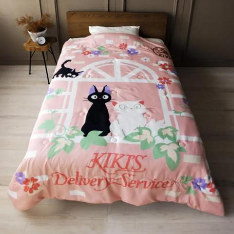 Sweet Pink Jiji Natsu Comforter 183 x 218 cm