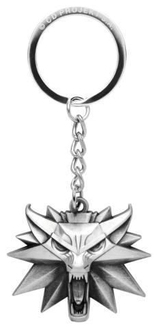 Wolf Medallion Keychain