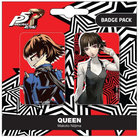 Royal Pin Badges 2-Pack Queen / Makoto Niijima