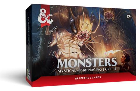 D&D Reference Cards: Monsters (Mystical and Menacing)