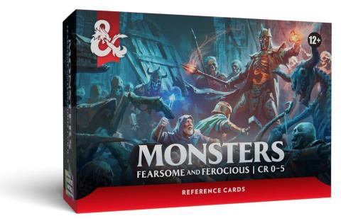 D&D Reference Cards: Monsters (Fearsome and Ferocious) D&D Reference Cards: Monsters (Fearsome and Ferocious)