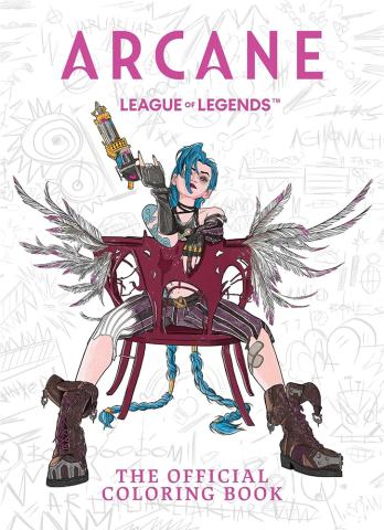 Arcane: The Official Coloring Book
