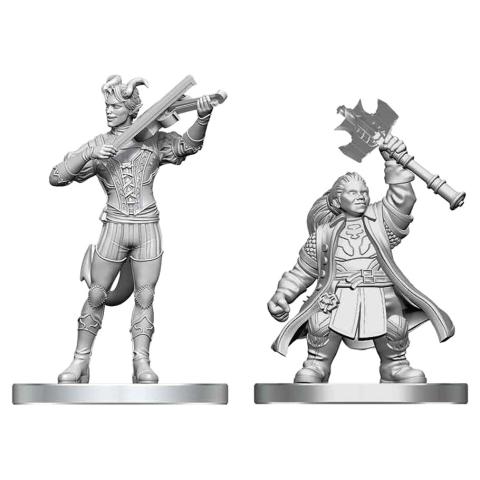Tiefling Bard & Dwarf Cleric Tiefling Bard & Dwarf Cleric