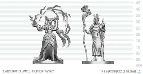 Human Druid & Elf Sorcerer
