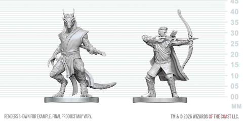 Elf Ranger & Dragonborn Monk