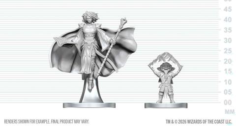 Gnome Warlock & Aasimar Wizard