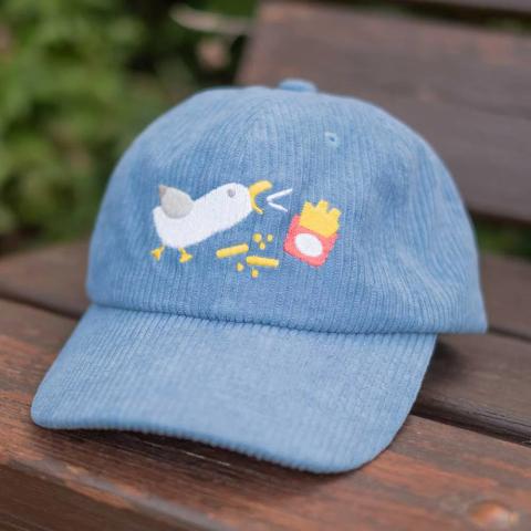 Corduroy Cap Blue - Screaming Seagull