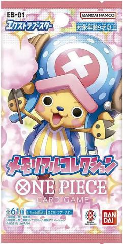 One Piece TCG: EB01 Memorial Collection Extra Booster Pack - Japansk