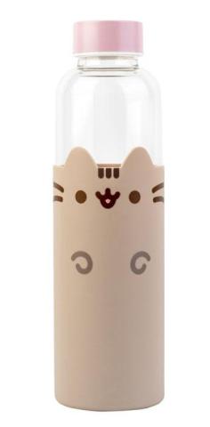 Pusheen Glass Water Bottle 500 ml