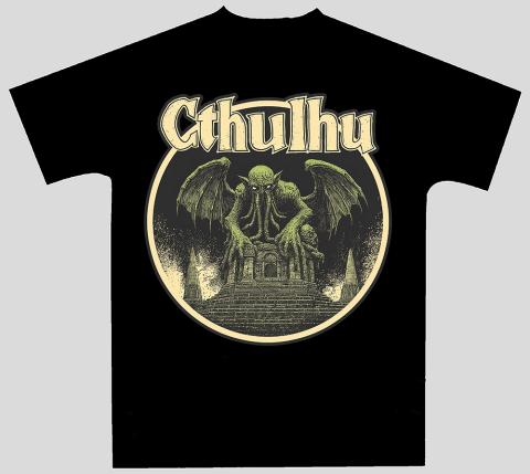 Cthulhu On Building T-shirt (Medium) Cthulhu On Building T-shirt (Medium)