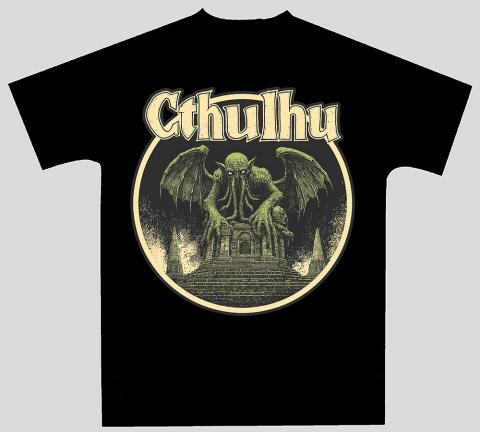 Cthulhu On Building T-shirt (XX-Large) Cthulhu On Building T-shirt (XX-Large)