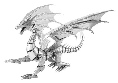 Silver Dragon Premium Metal Model Kit (Metal Earth) Silver Dragon Premium Metal Model Kit (Metal Earth)