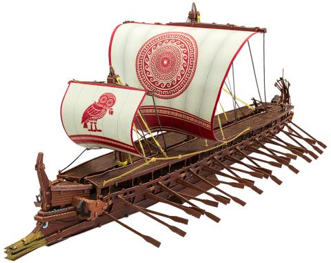 Greek Trireme Premium Metal Model Kit (Metal Earth) Greek Trireme Premium Metal Model Kit (Metal Earth)