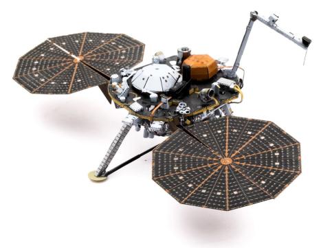 InSight Mars Lander Metal Model Kit
