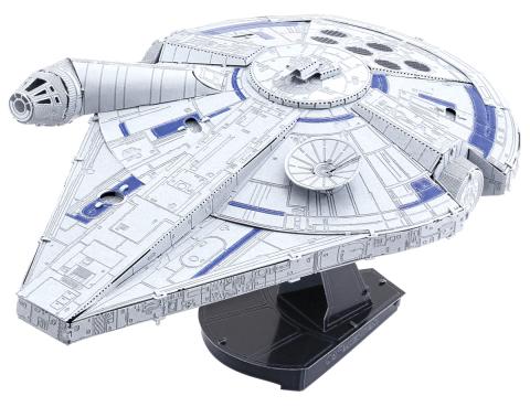 Lando's Millennium Falcon Premium Metal Model Kit (Metal Earth)
