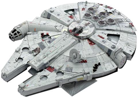 Millenium Falcon Premium Metal Model Kit (Metal Earth)
