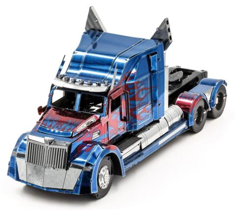 Optimus Prime Truck Premium Metal Model Kit (Metal Earth)