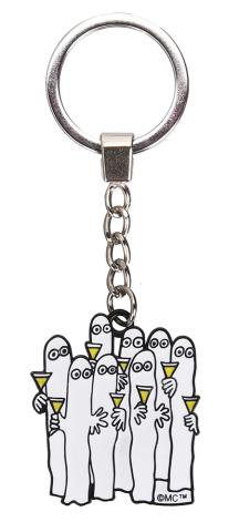 Hattifatteners Party Keychain