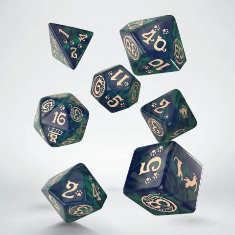 Cats Dice Set - Mittens Cats Dice Set - Mittens