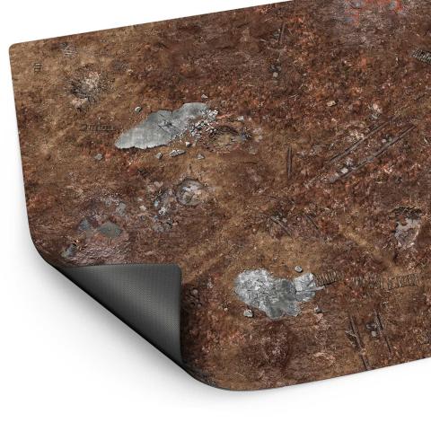 Neoprene Battle Mat 120*180: Dead Trenches Neoprene Battle Mat 120*180: Dead Trenches