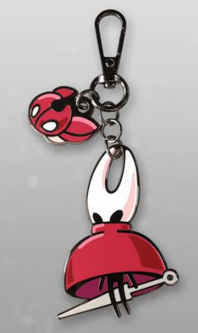 Silksong Drifting Hornet Keychain
