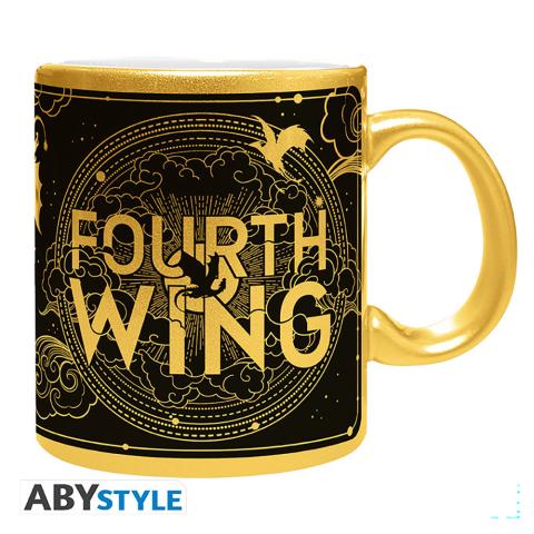 Fourth Wing Logo Gold Mug 320 ml