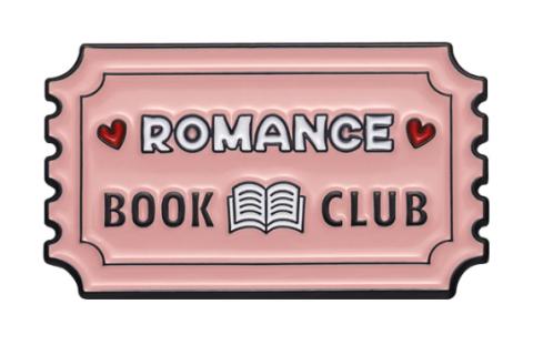 Romance Book Club Pin
