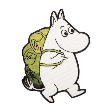 Vandrande Mumin Strykbart Tygmärke