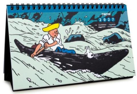 Tintin Small Calendar 2027