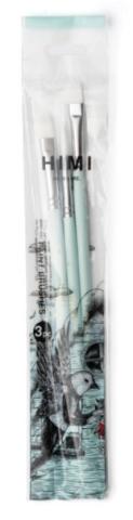 HIMI Brush Set of 3 - Green Edition HIMI Brush Set of 3 - Green Edition