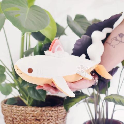 Siv The Strawberry Shortcake Shark Plush 40 cm