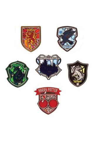 Harry Potter Stained Glass Loungefly Enamel Pins (Blind Box)