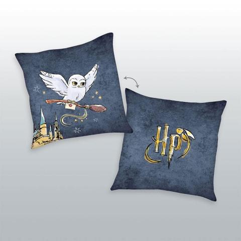 Logo & Hedwig Pillow 40 x 40 cm