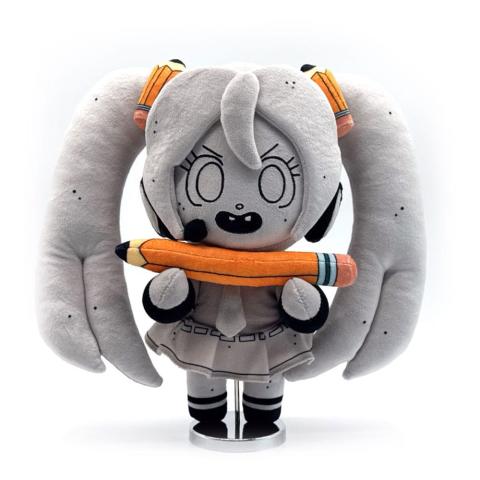 DoodleBob Miku Plush 22 cm (SpongeBob SquarePants x Hatsune Miku)
