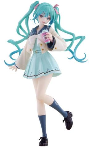 Hatsune Miku Sweet School Life Pure Version Figure 18 cm
