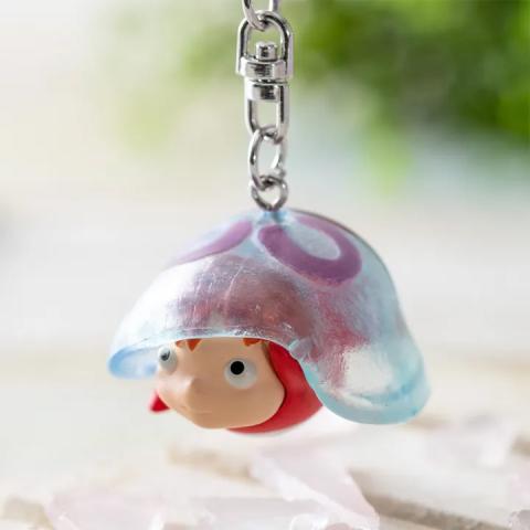 Ponyo & Jellyfish 3D Keychain