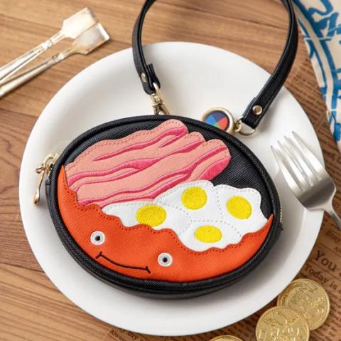 Calcifer & Bacon and Egg Purse