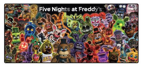 Five Nights at Freddy's Deskmat XL 40 x 90 cm Five Nights at Freddy's Deskmat XL 40 x 90 cm