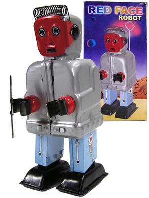 Red Face robot