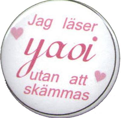 Jag läser Yaoi utan att skämmas