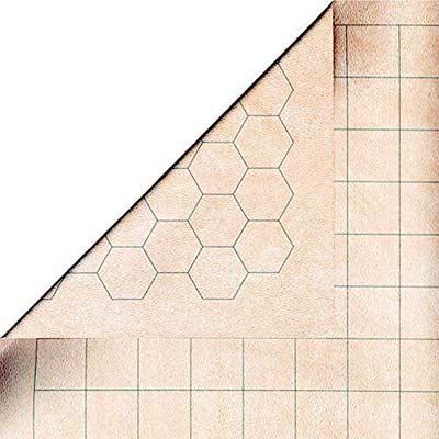 Battlemat 1 inch Square/Hex (Double-sided) Battlemat 1 inch Square/Hex (Double-sided)
