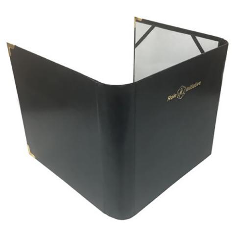 Faux Leather Gamemaster Screen and Accessories Portfolio