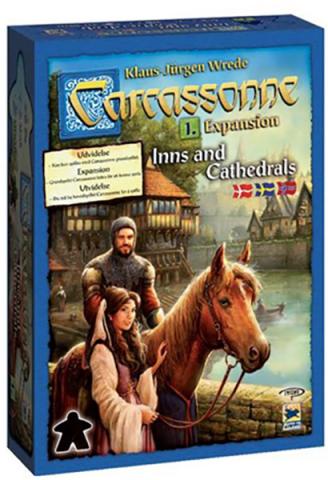 Carcassonne expansion 1 - Inns & Cathedrals (Svensk) Carcassonne expansion 1 - Inns & Cathedrals (Svensk)