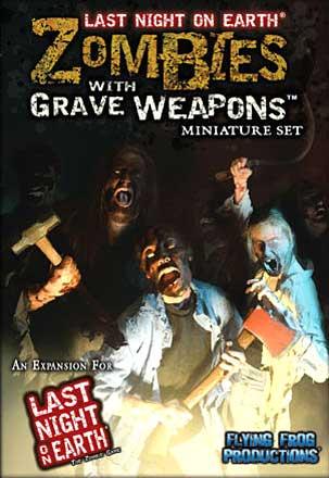 Last Night on Earth - Zombies with Grave Wapons Miniature Set