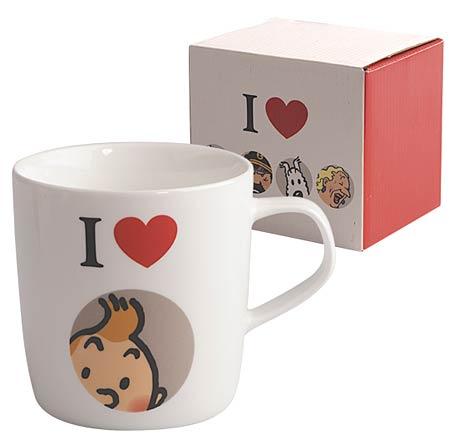 Mugg - I Love Tintin (box)