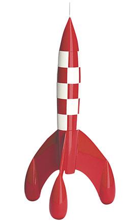 Samlarfigur - Raket 42cm